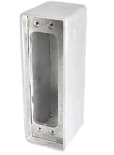 D&D 7812S ConcealFit Aluminum Gate-Side Box for Hinge