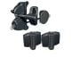 D&D 8000-1021 LokkLatch Series 2 w/Gate Hinge-Kit, Black