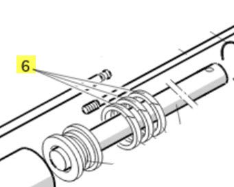 FAAC USA 7095035 Piston Rod Packing for 402/422