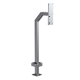 Pedestal Pro 22PE1-2NIP-03-304 42" Stainless Gooseneck Pedestal