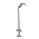 Pedestal Pro 22PE1-2NIP-04-304 42" Stainless Gooseneck Pedestal