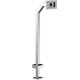 Pedestal Pro 22PE1-AIPH-10-304 48" Steel Gooseneck Pedestal