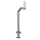 Pedestal Pro 22PE1-PAXT-01-304 42" Stainless Gooseneck Pedestal