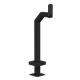 Pedestal Pro 33PE1-2NIP-02-CRS 42" Heavy Duty Gooseneck Pedestal