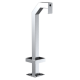 Pedestal Pro 33PE1-2NIP-04-304 42" Stainless Gooseneck Pedestal