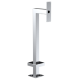 PedestalPro 33PE1-DOOR-02-304 45" Stainless Gooseneck Pedestal