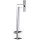 PedestalPro 33PE1-DOOR-04-304 45" Stainless Gooseneck Pedestal