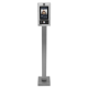 PedestalPro 33PED-BUT-001-304 44" Low Stainless Pedestal