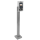 PedestalPro 33PED-BUT-001-304 44" Low Stainless Pedestal