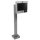PedestalPro 33PED-BUT-004-CRS 44" Steel Gooseneck