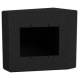 Pedestal Pro 66HOU-AXIS-01-CRS Steel Housing 6" x 6" x 5"