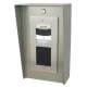 PedestalPro 814HOU-PRO-001-CRS-N Portrait Nickel Finish Housing