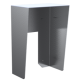 PedestalPro 913HOO-BUT-001-304 9x13 Stainless Hood