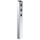 PedestalPro ADA-SS-TWR-47x4x6-3 47" Tappered Stainless Pedestal