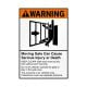 all-o-matic-gate-warning-sign