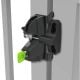 D&D LL3PWD LokkLatch Plus S3 Gate Latch, Black