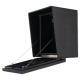 PedestalPro MC-PC-10-E-BLK 10" Square Polycarbonate Housing 12.02"x11.56"x4.33"