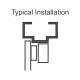 Seco-Larm E-941S-1K2B/ZQ 1,200-lb Series Electromagnetic Locks