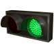 Signal-Tech 7383 Red/Green LED Sign