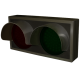 Signal-Tech 7383 Red/Green LED Sign