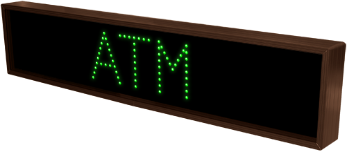 Signal-Tech 6029 "ATM" LED Sign
