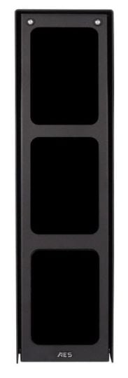 AES MOD-IB-1X3 1x3 Module Back Box and Mounting Plate