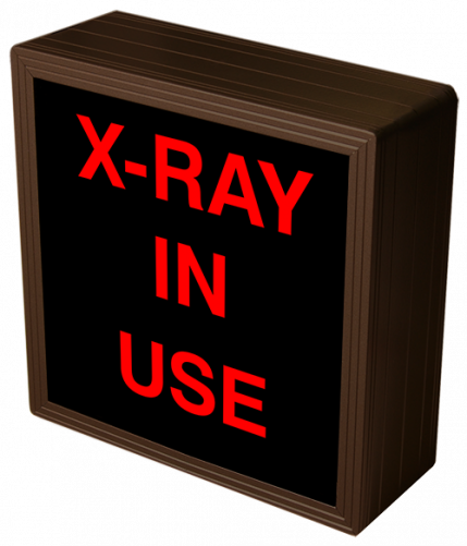 Signal-Tech 38620 "X-RAY IN USE" LED Sign