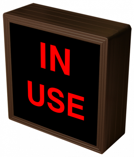 Signal-Tech 38647 "IN USE" LED Sign