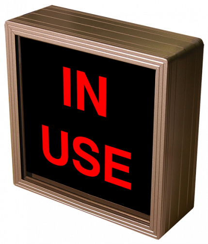 Signal-Tech 41614 "IN USE" LED Sign