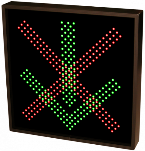 Signal-Tech 5494 "X/Down Arrow" LED Sign