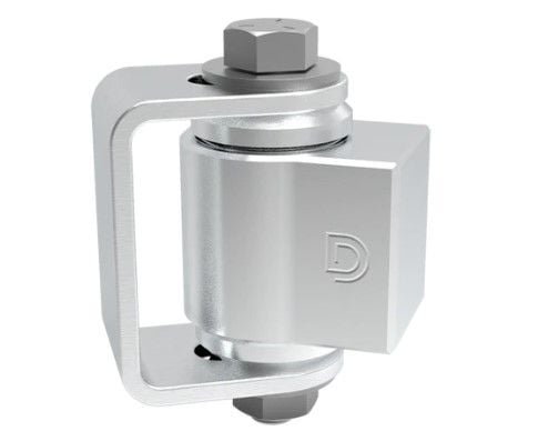 D&D CI3400 Shut It Aluminum BadAss  Weld-On Gate Hinge (EA)