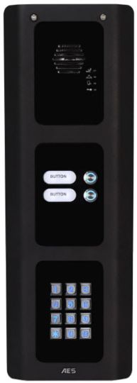 AES MOD-ABK2-US 2 Button Assembled Unit with Keypad