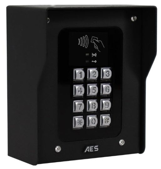 AES KEY-AUX-PBPK-US Auxiliary Pedestal Keypad & Prox Panel
