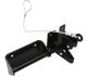 D&D 210007 Heavy-Duty Gravity Latch HD with Cable & O-Ring, Black