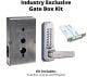 D&D DD94194 CodeLocks CL410 Gate Box Kit, SS