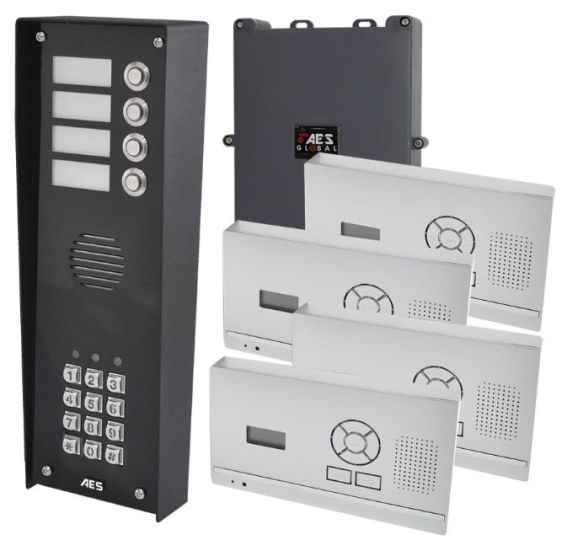 AES 703-HF-IBK4-US 703 4 way kit with keypad