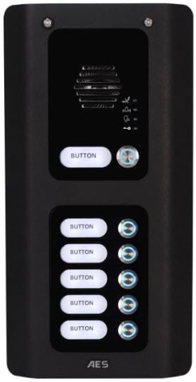 AES MOD-AB6-US 6 Button Assembled Unit