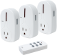Seco-Larm LS-313A-14Q Wireless Outlet Controller - 3 Wireless Outlets, 1 Remote