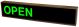 Signal-Tech 47925 "OPEN/CLOSED" LED Sign