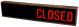 Signal-Tech 47925 "OPEN/CLOSED" LED Sign