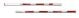 GPI ALUM12-2 12ft 2-Piece Barrier Arm