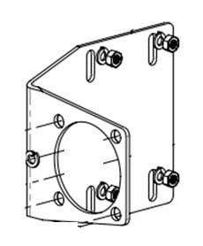 All-O-Matic MTR-1500B 1/2 HP Brushless DC Motor Bracket