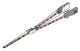 DKS Doorking 1602-284 3 Piece Aluminum Octagonal Arm 24ft
