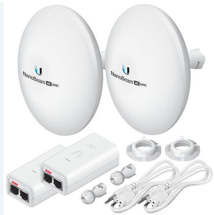 Ubiquiti NanoStation Loco 5AC Bridge Kit HSK-PTP-NS-L5AC-WPS-1S