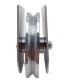 D&D CI2720 Shut It 6"  V-Groove Wheel, 2" Frame