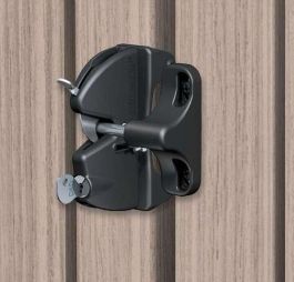 D&D LLB LokkLatch External Access Kit (EAK) only, Black