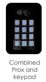 AES MOD-MULTI-PX-KP Illuminated Keypad & Prox for Multi Button