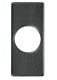 D&D 7525 SureClose Flush Mount Post Bracket-Steel, Weld-On