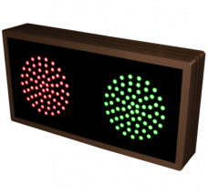 Signal-Tech 10893 Red/Green LED Sign