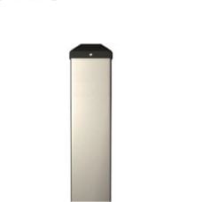 BEA 10BOLLARDSLVWOH Bollard w/o Hole, 6" Round or 4.75" Square